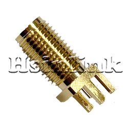 HS-SMAF Edge Type For 1.6 PCB Connector (12.4G)_L16.6